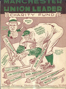 Sixth-Annual Baseball Dinner Program, 1954, art by Bob Coyne
