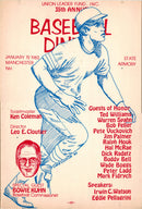 Thirty-Fifth Annual Baseball Dinner Program, art by Chris Cloutier