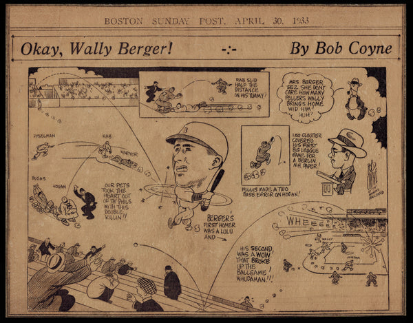 Okay, Wally Berger! By Bob Coyne