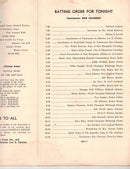 Twenty-fourth Annual Baseball Dinner Program - art by Bob Murphy