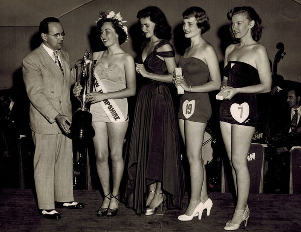 Miss New Hampshire beauty Pageant  ca. 1950 8 x 10 photo