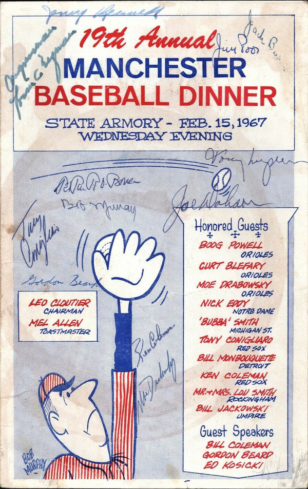 Nineteenth Annual Baseball Dinner Program, 1967