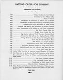 Twenty-Ninth Annual Baseball Dinner Program, 1977