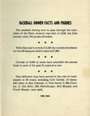 Twenty-Ninth Annual Baseball Dinner Program, 1977